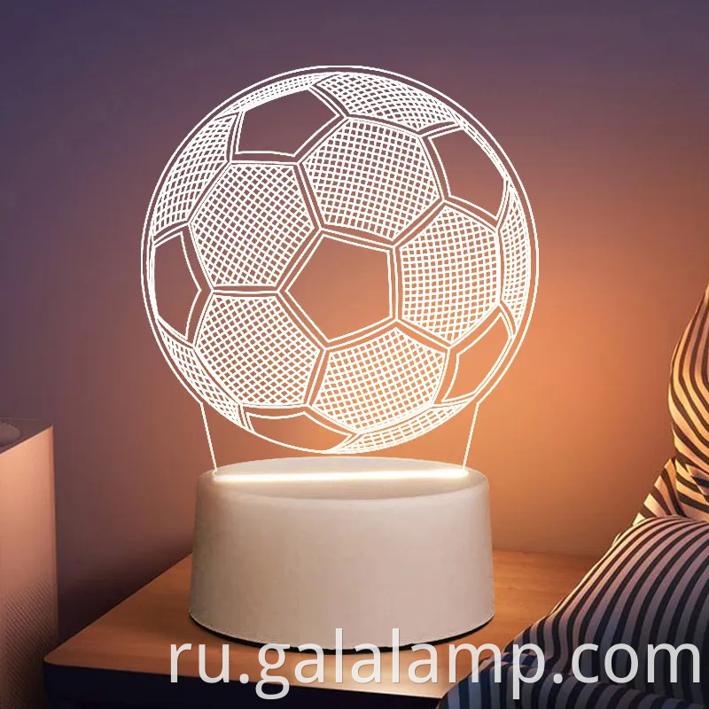 3D выпускной ночной свет - творческая светящаяся акриловая лампа